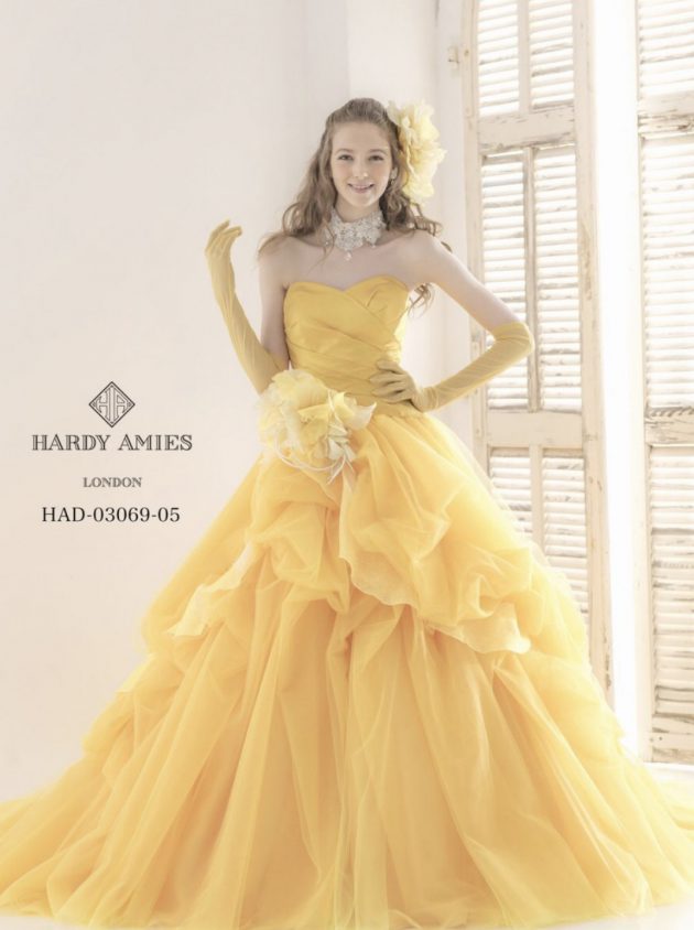 ハーディエイミスのカラードレス