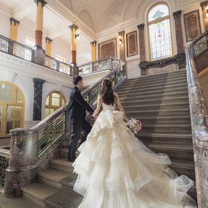 レンタルウエディングドレスとレンタルタキシード