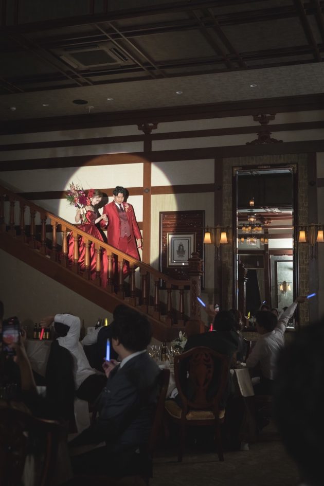 レンタルカラードレスとレンタルタキシード