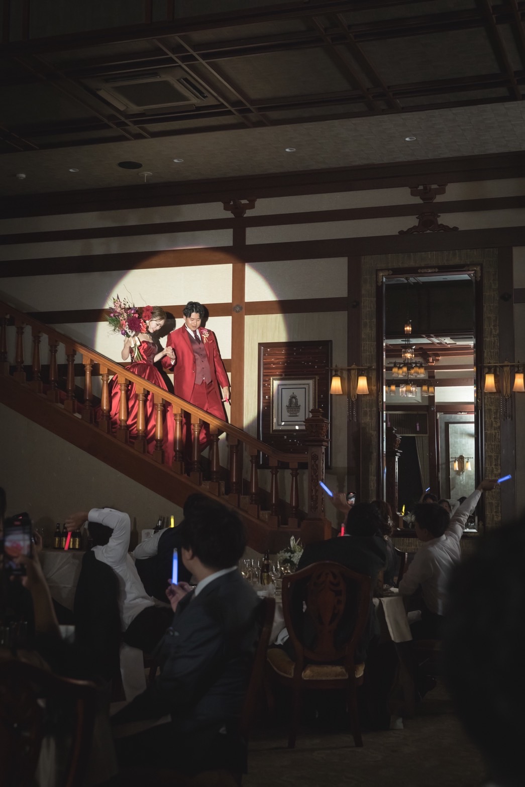 レンタルカラードレスとレンタルタキシード