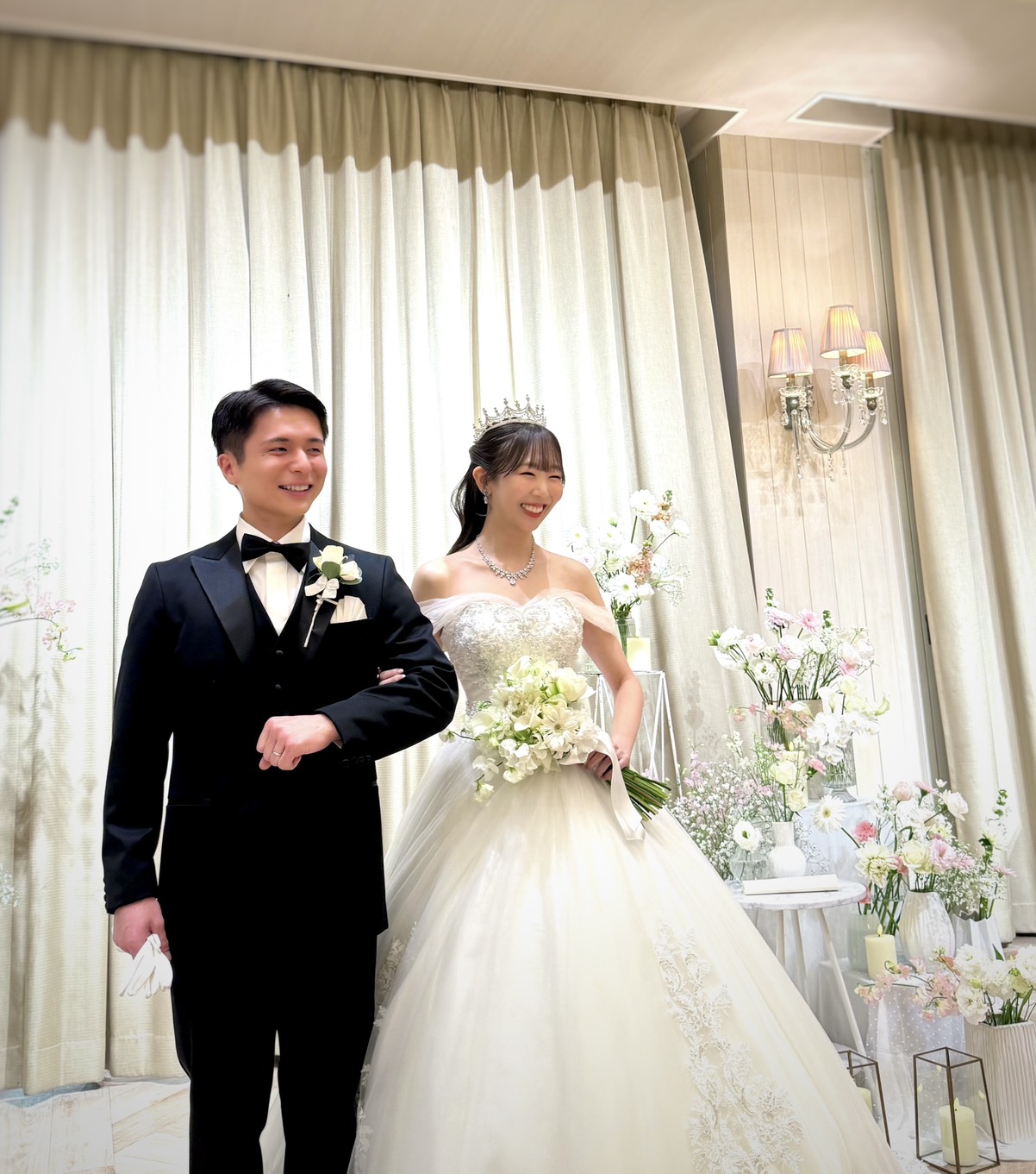 レンタルウエディングドレスとレンタルタキシード